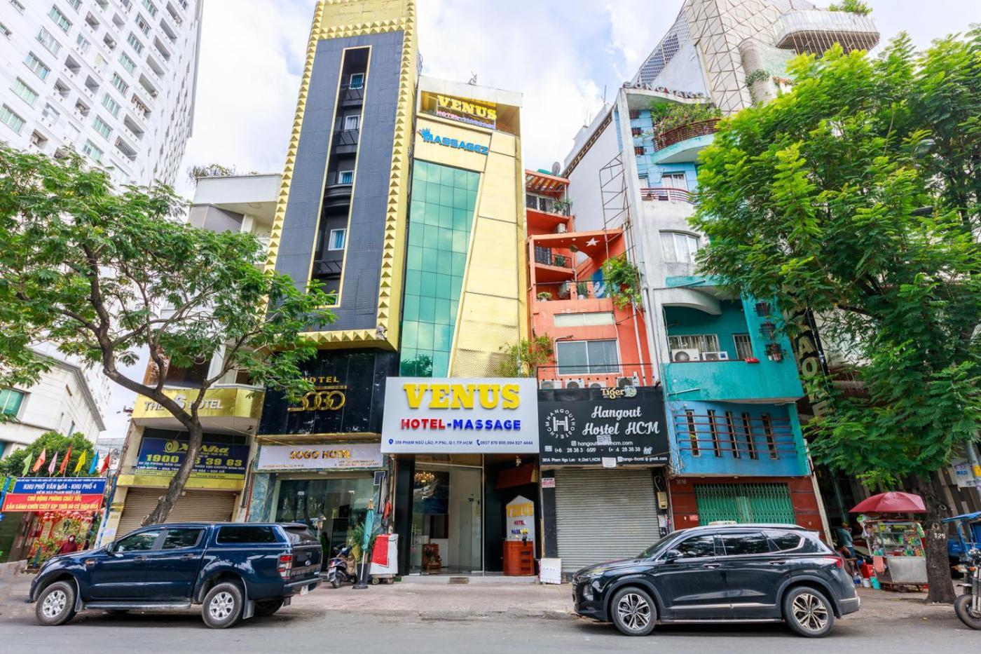 Venus Hotel & Massage - Bui Vien Walking Street Hô Chi Minh-Ville Extérieur photo